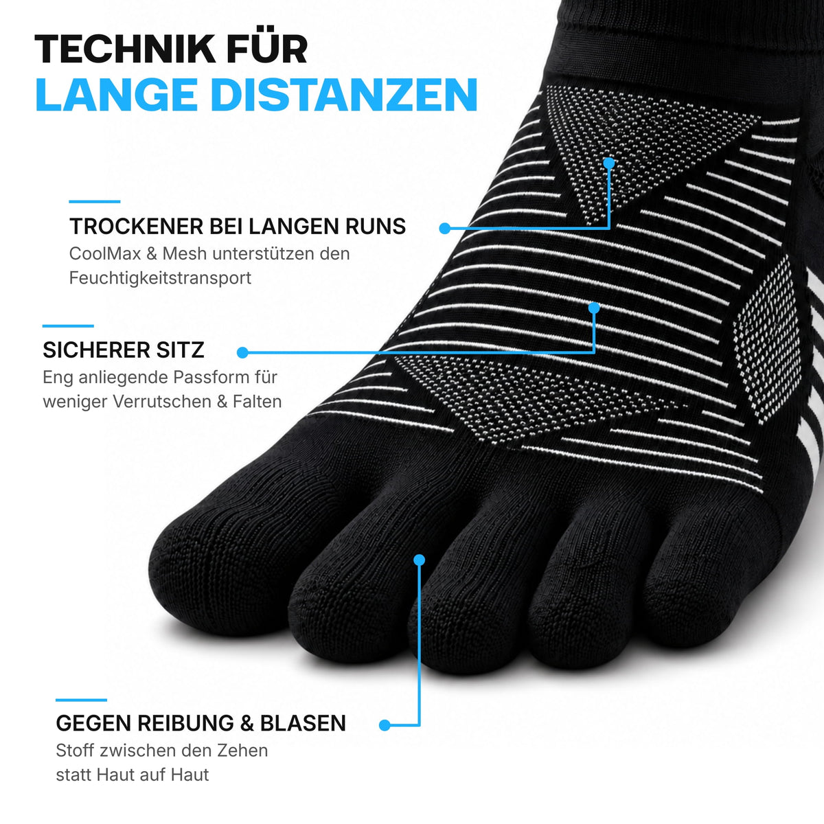 VOREMO FLOW Laufsocken